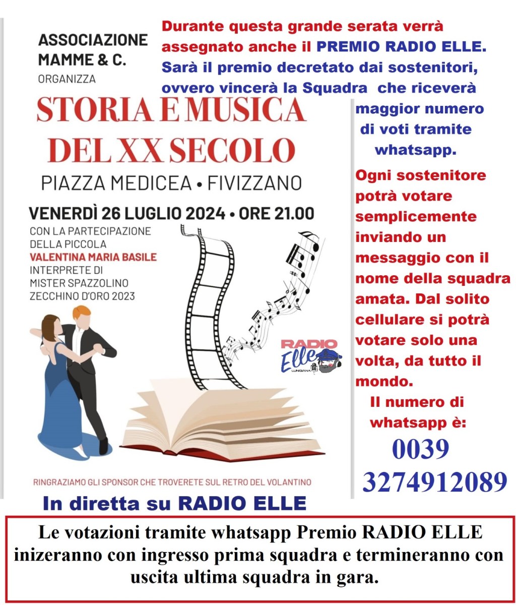 Storia e Musica del XX Secolo&nbsp;Fivizzano